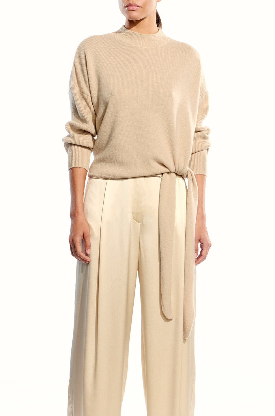 Sweater With Side Tie