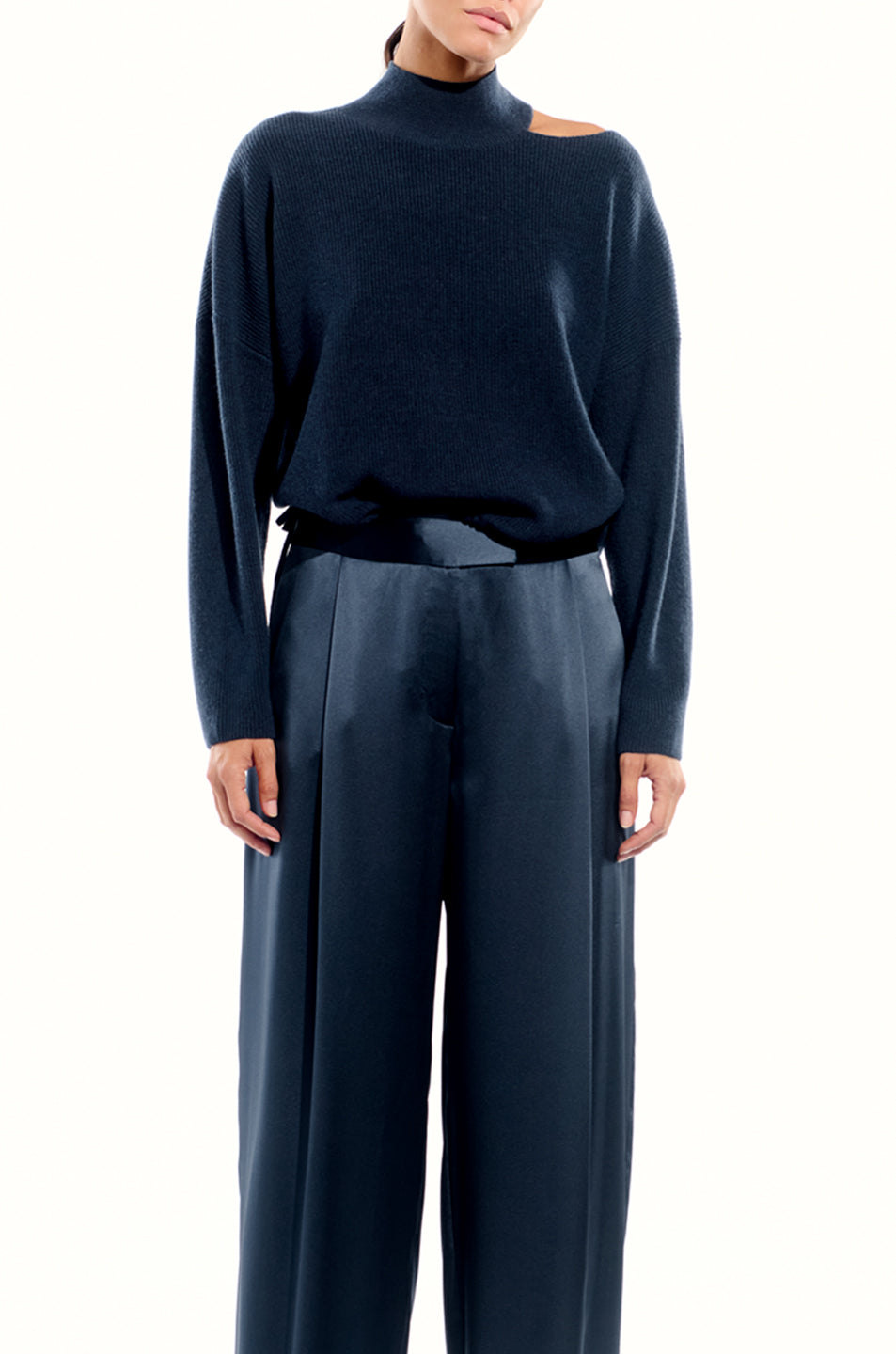 Open Shoulder Sweater