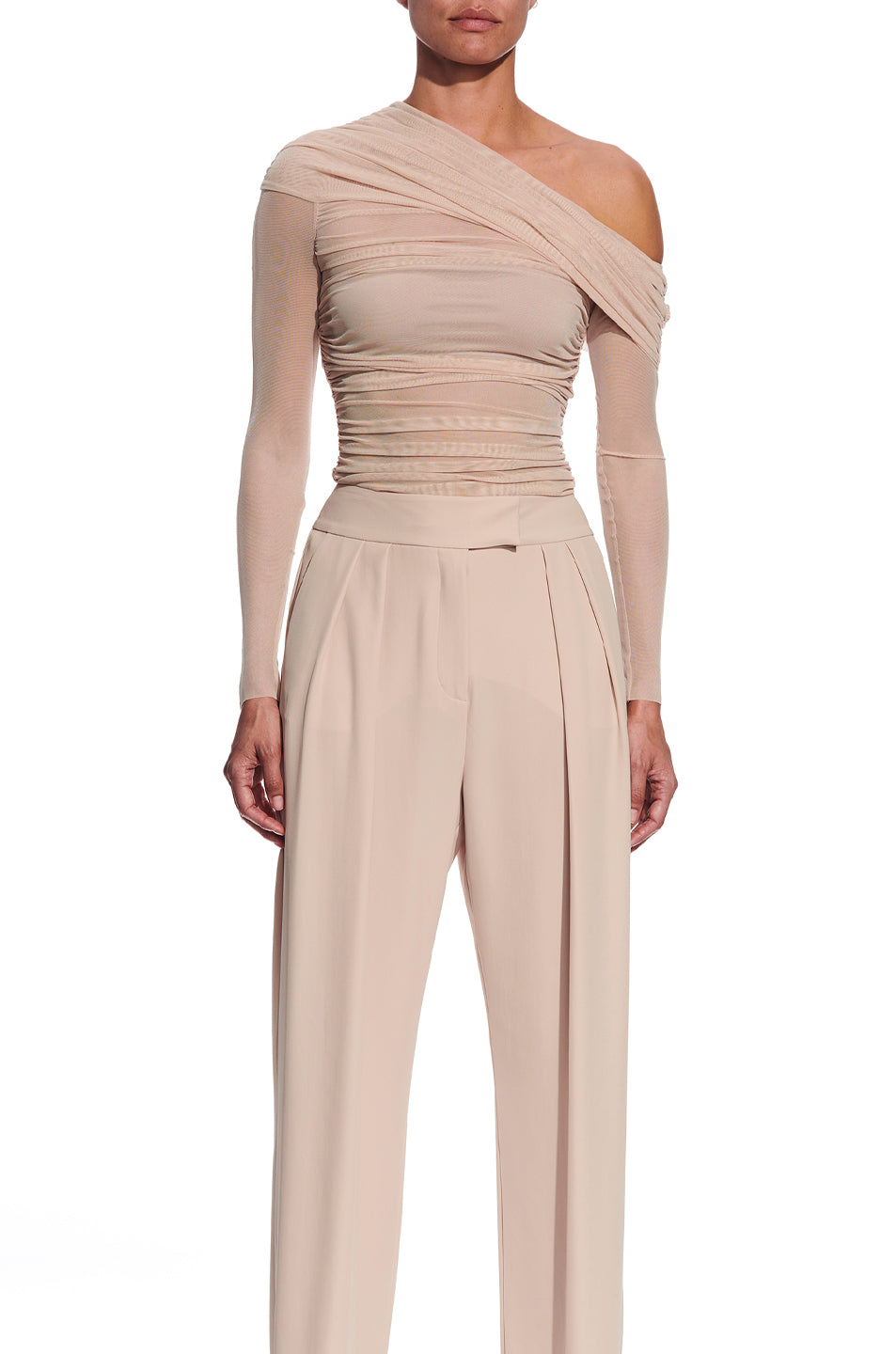 Long Sleeve Asymmetrical Top - FINAL SALE