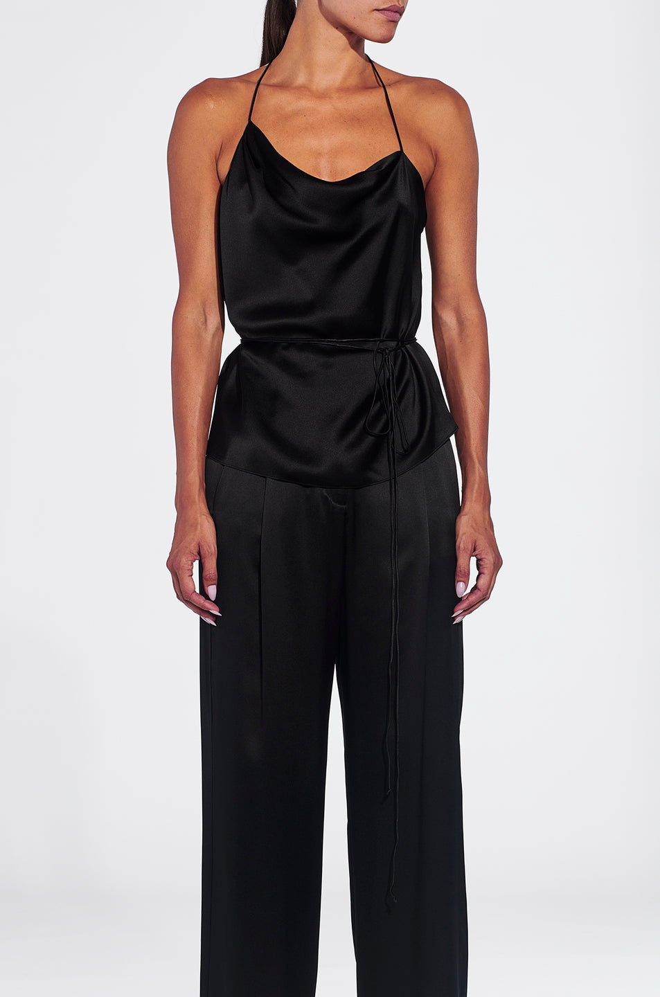 Cowl Cami With Tie