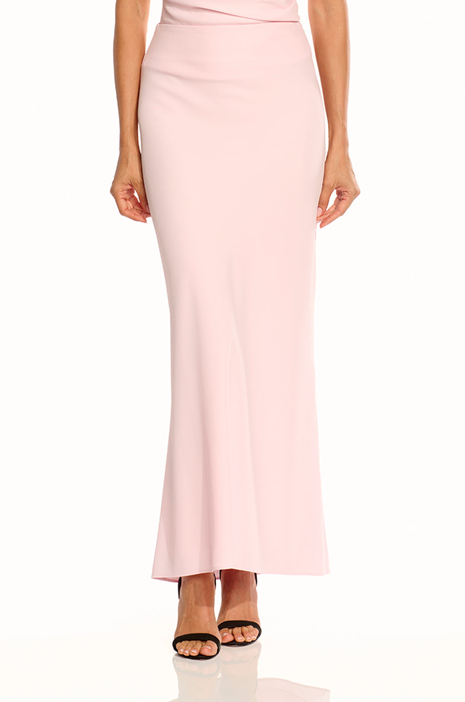 Crepe Bias Maxi Skirt