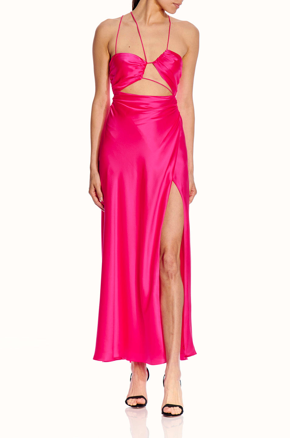 Asymmetrical Strappy Dress