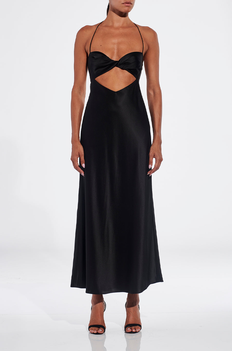Twist Bandeau Cut Out Dress- FINAL SALE