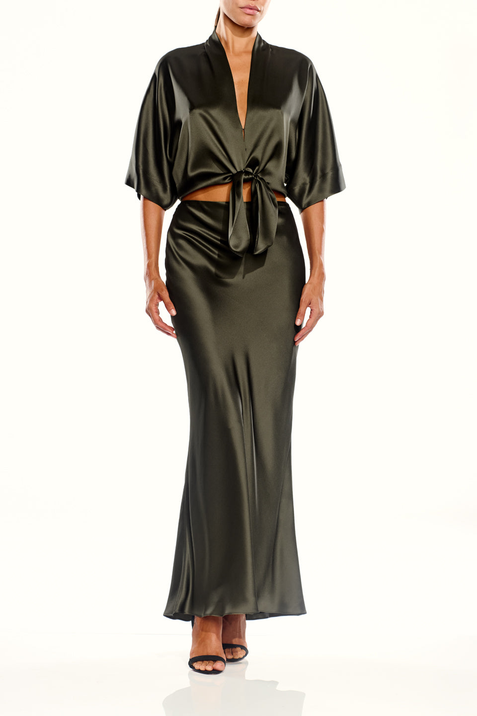 Bias Maxi Skirt