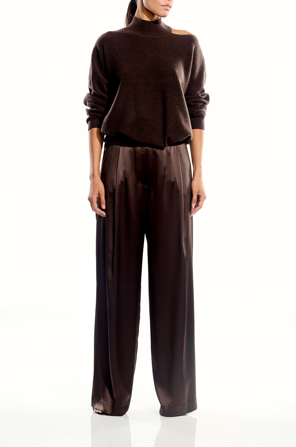 Open Shoulder Sweater