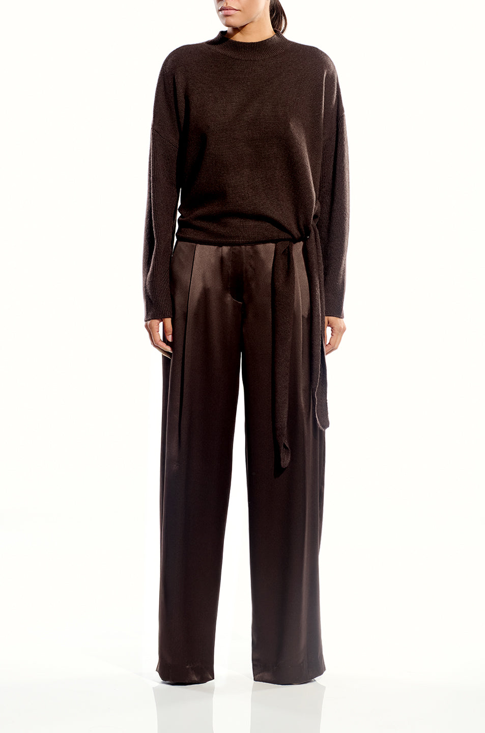 Sweater With Side Tie