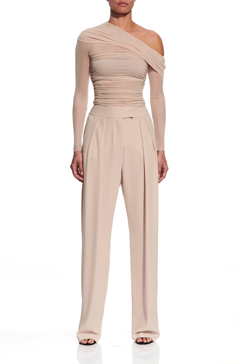 Long Sleeve Asymmetrical Top - FINAL SALE