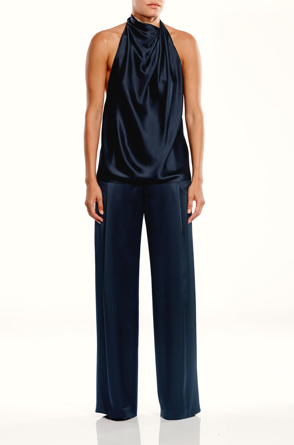 Draped Halter Top