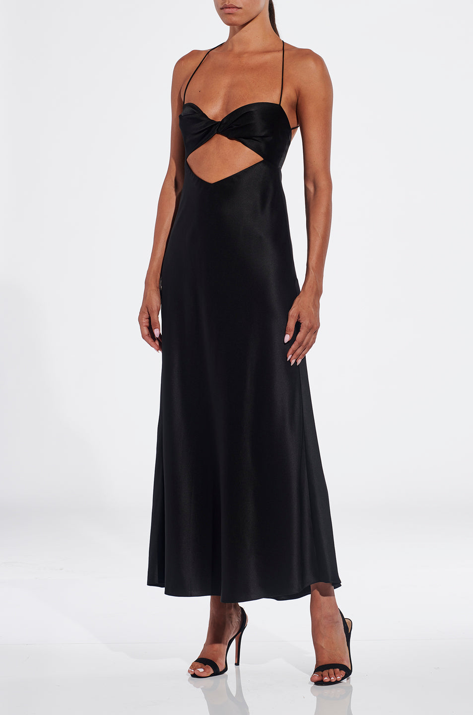 Twist Bandeau Cut Out Dress- FINAL SALE