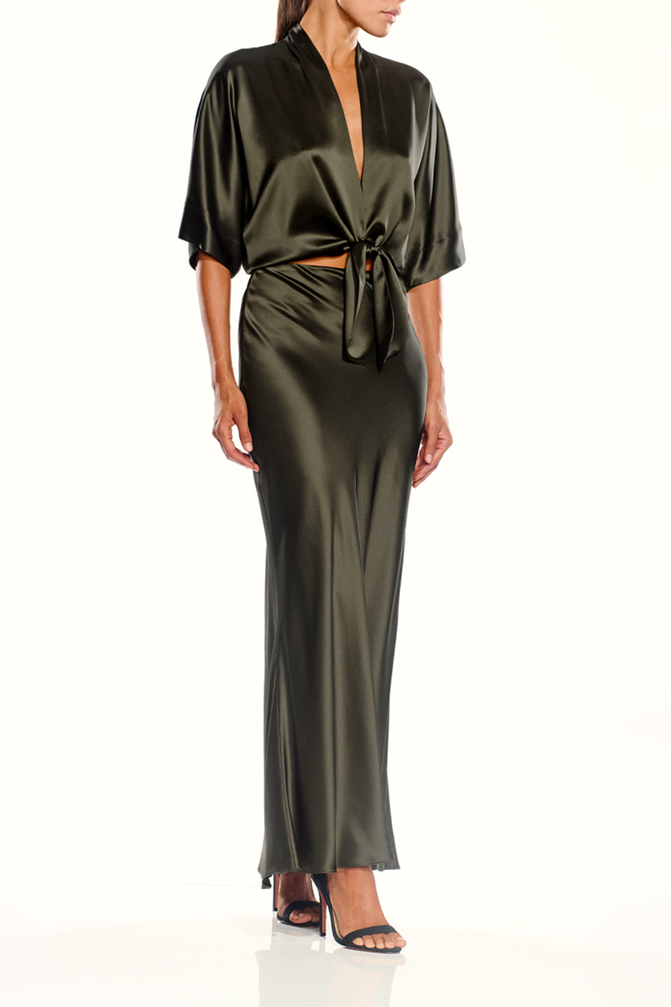 Bias Maxi Skirt