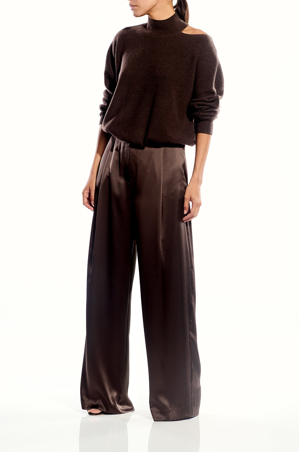 Open Shoulder Sweater