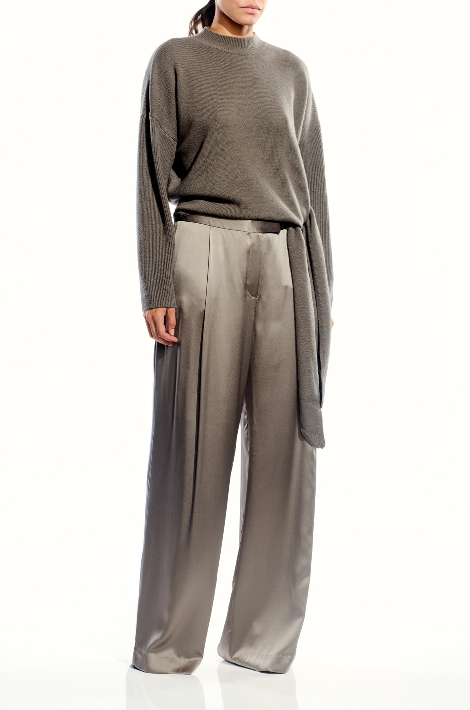 Sweater With Side Tie