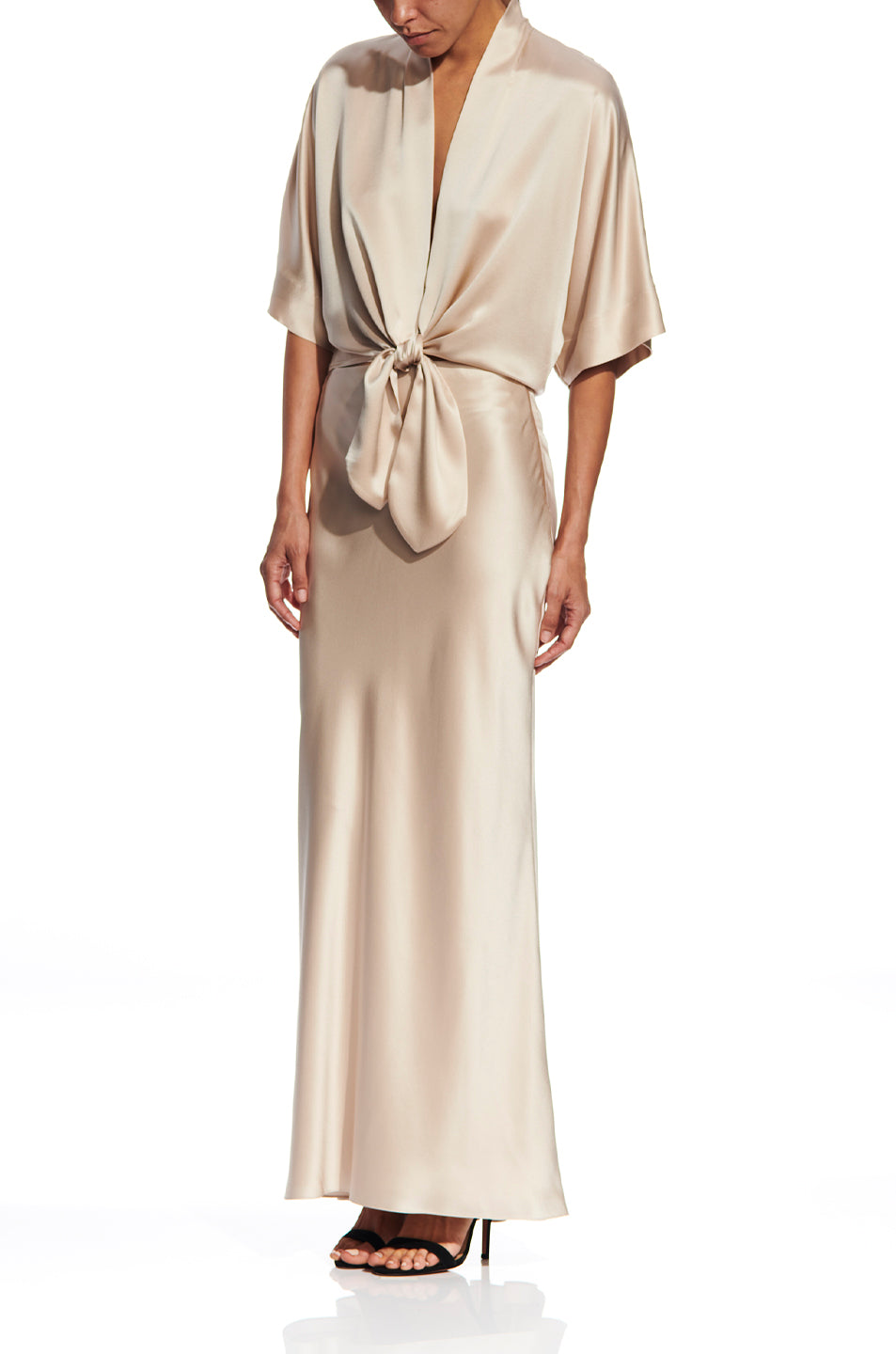 Bias Maxi Skirt