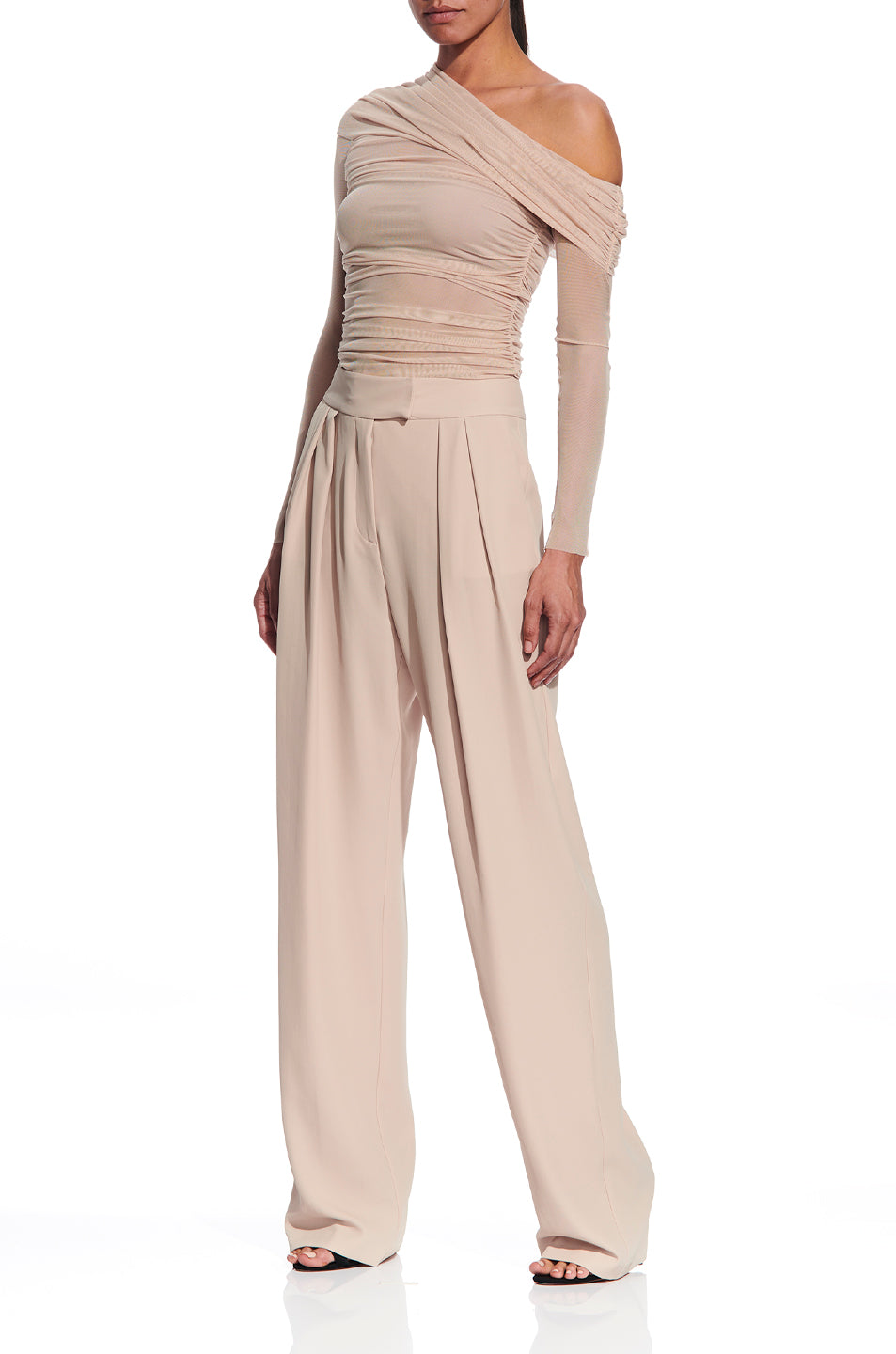 Long Sleeve Asymmetrical Top