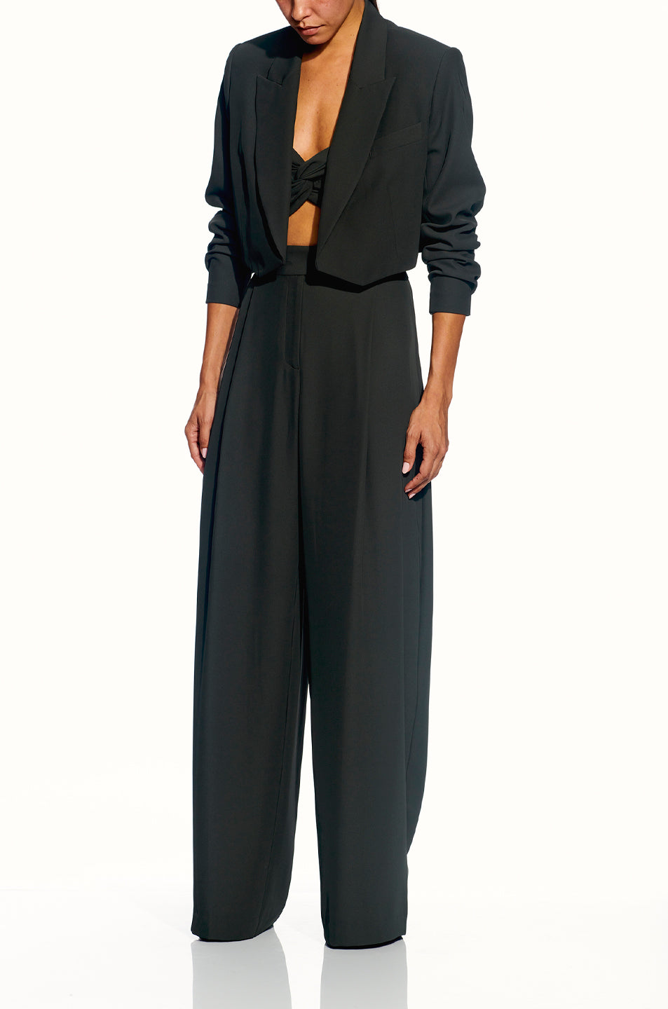 Crop Blazer- FINAL SALE