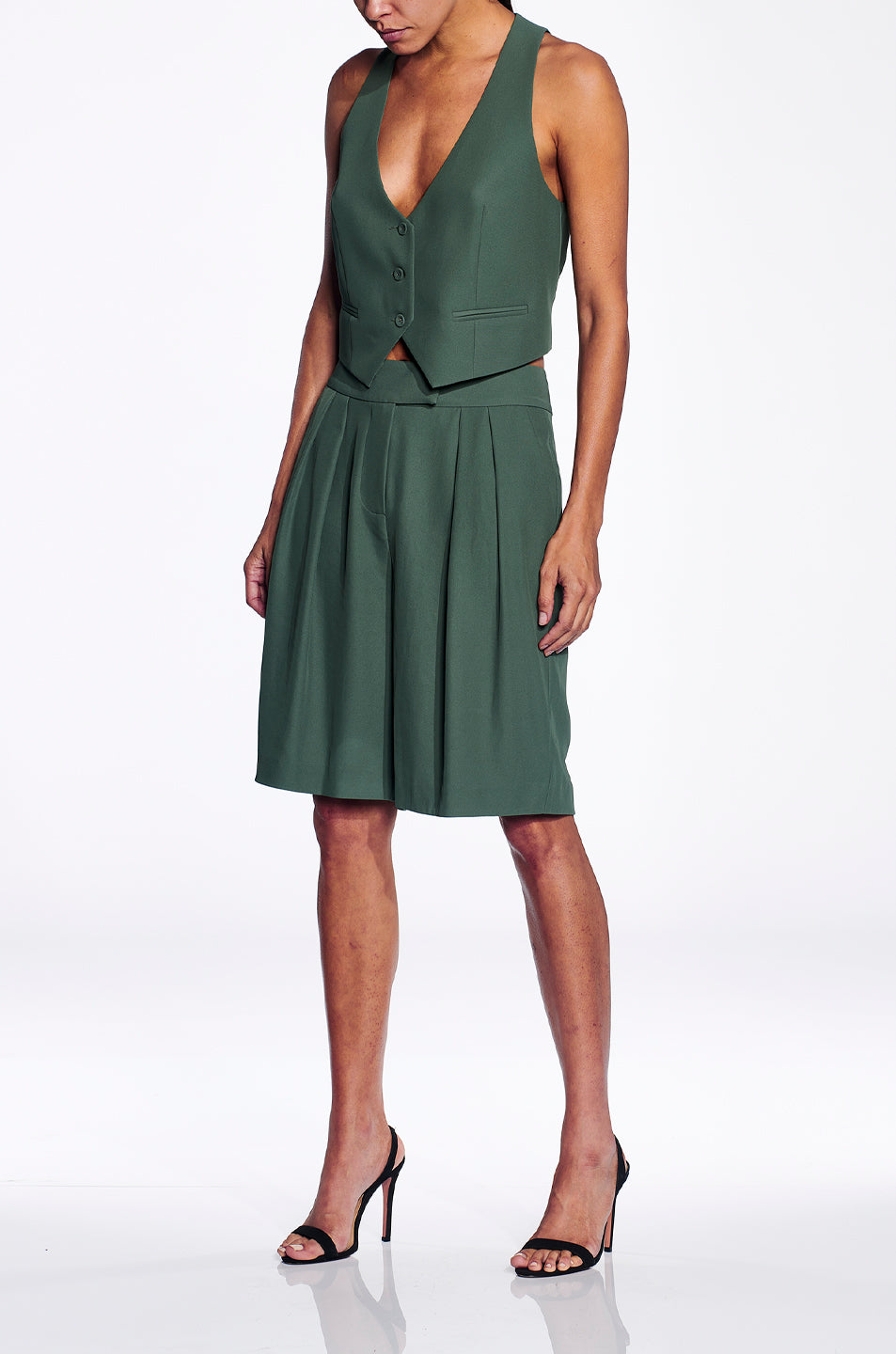 Double Pleat Shorts