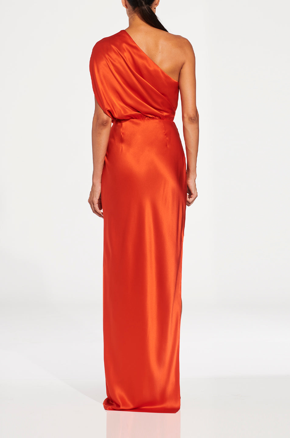 Drop Sleeve Drape Gown