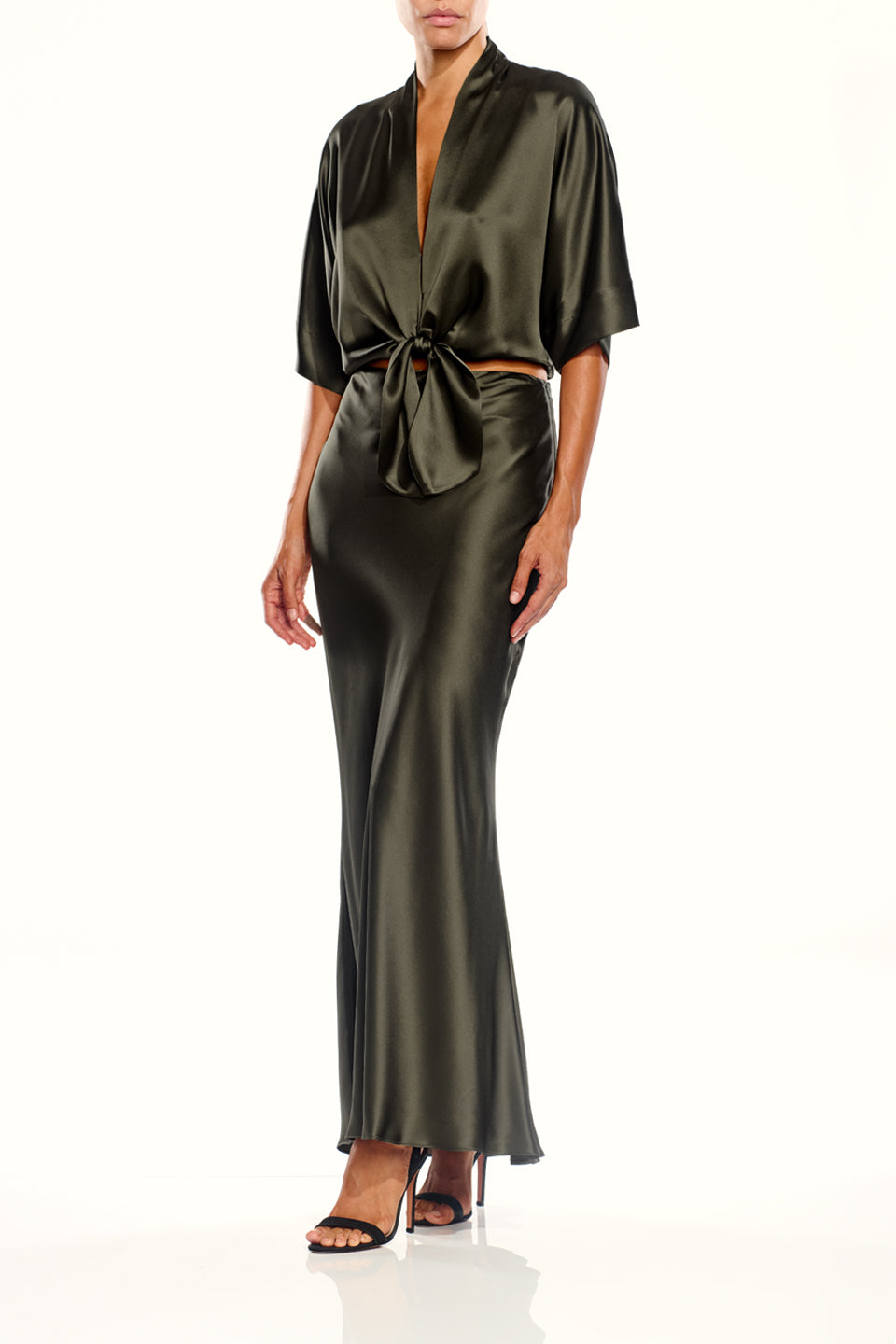 Bias Maxi Skirt
