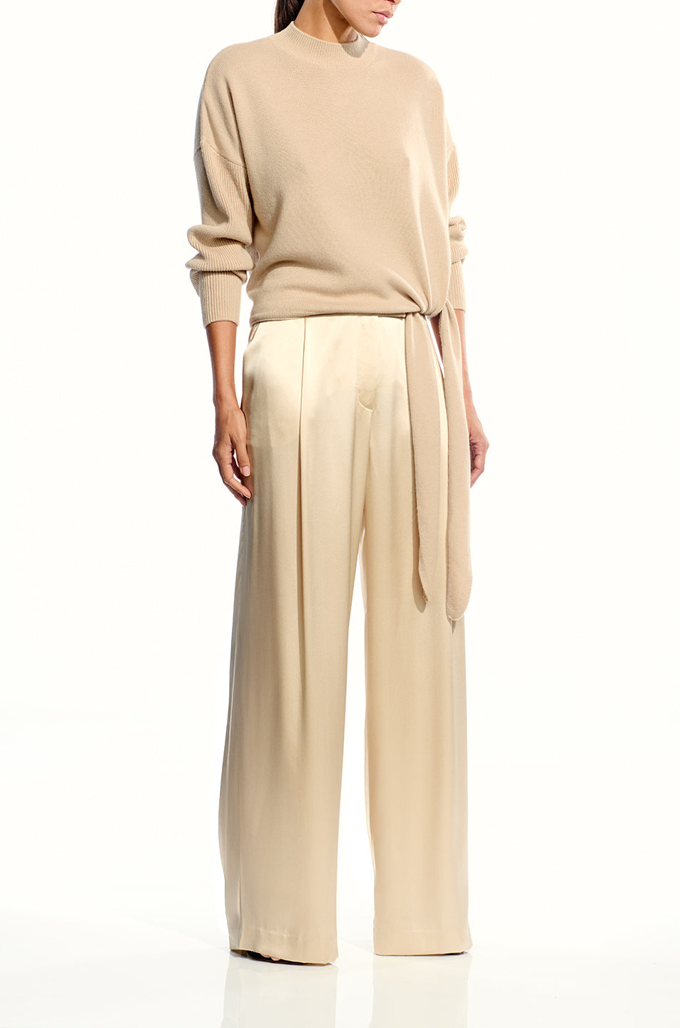 Sweater With Side Tie