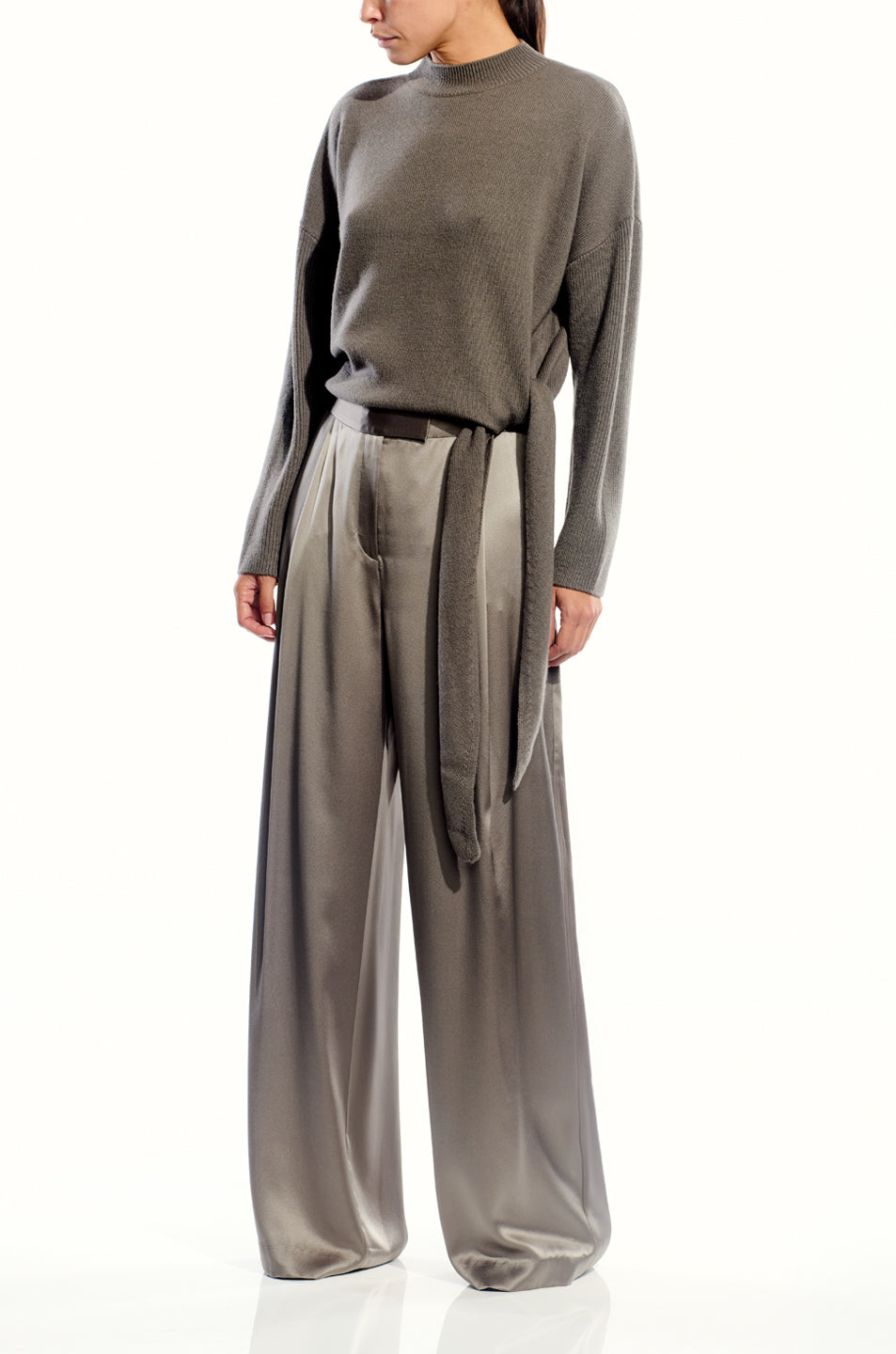 Sweater With Side Tie