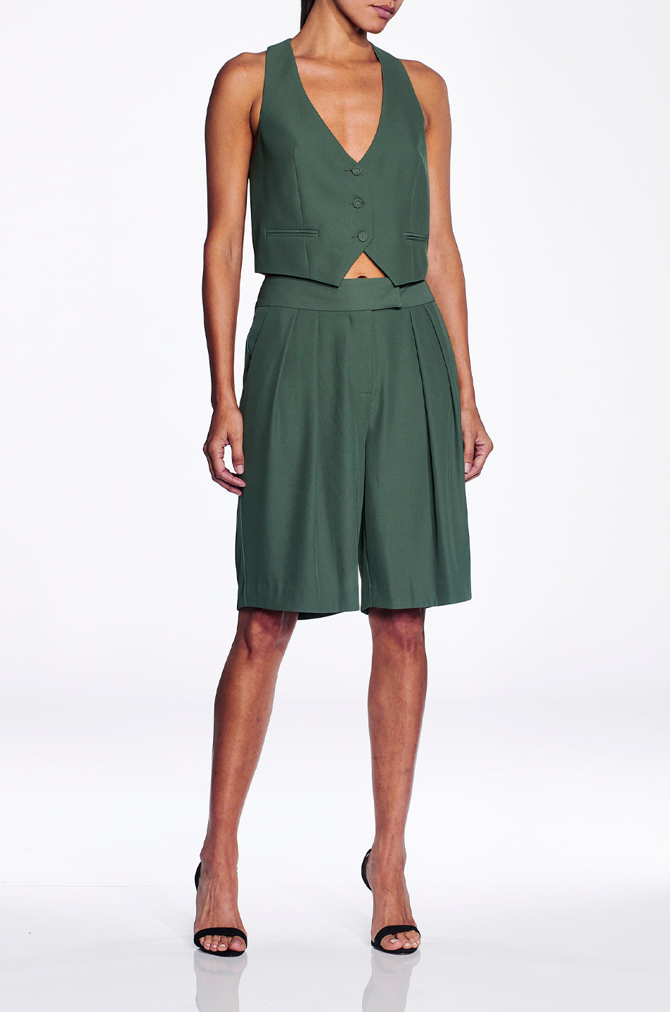 Double Pleat Shorts