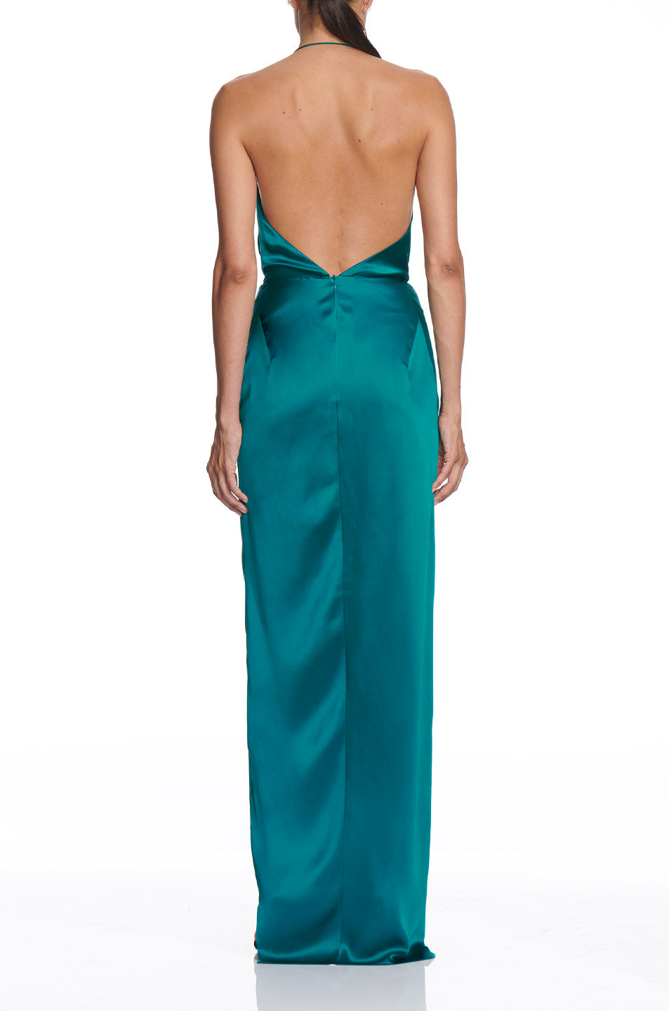 Halter Cowl Gown