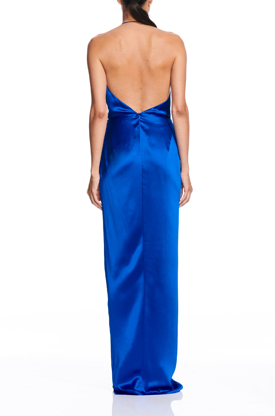 Halter Cowl Gown