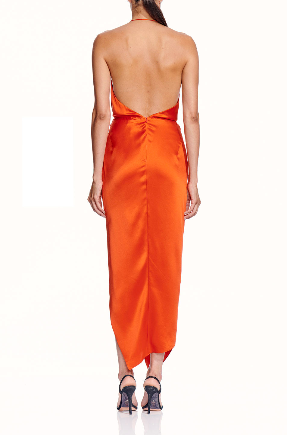 Halter Cowl Dress