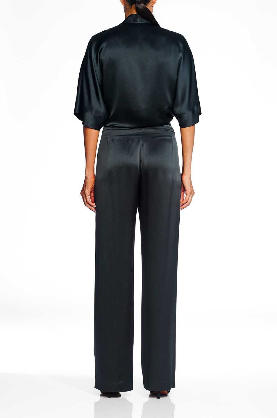 Dolman Tie Front Blouse