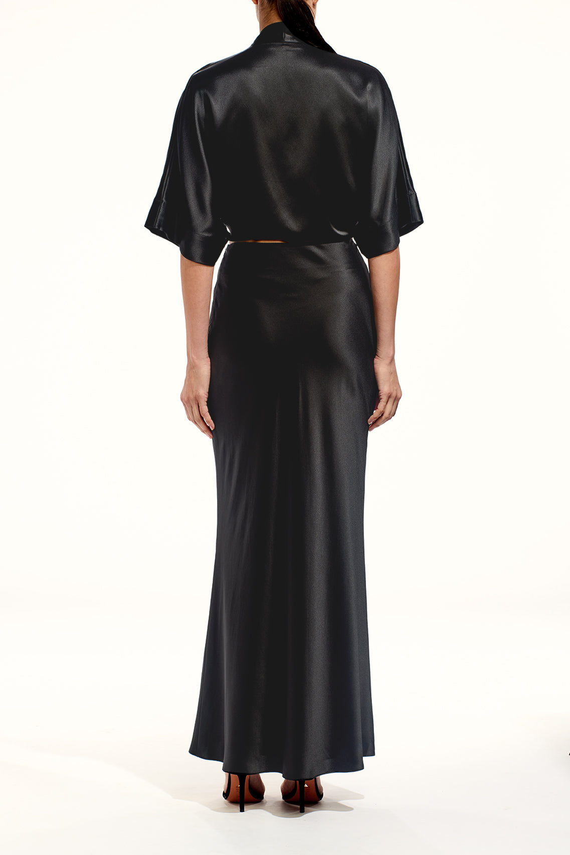 Dolman Tie Front Blouse