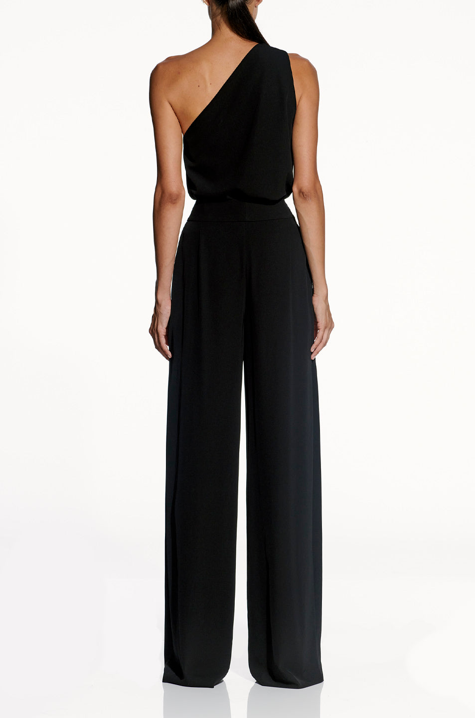 One Shoulder Pleat Top