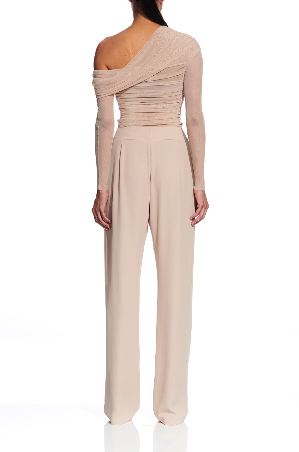 Long Sleeve Asymmetrical Top