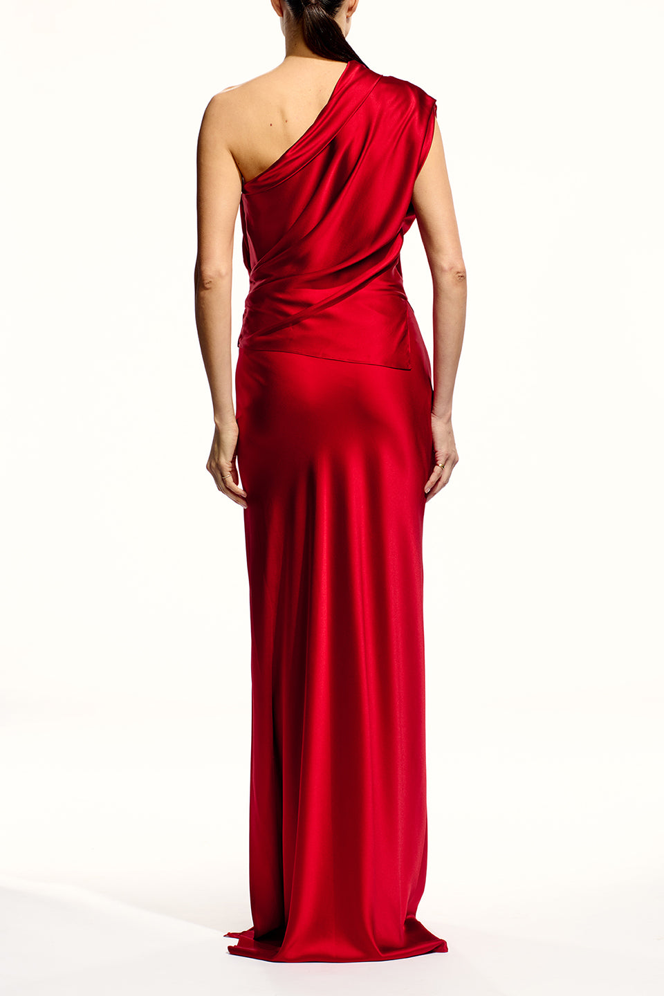 Gala Bias Skirt With Slit