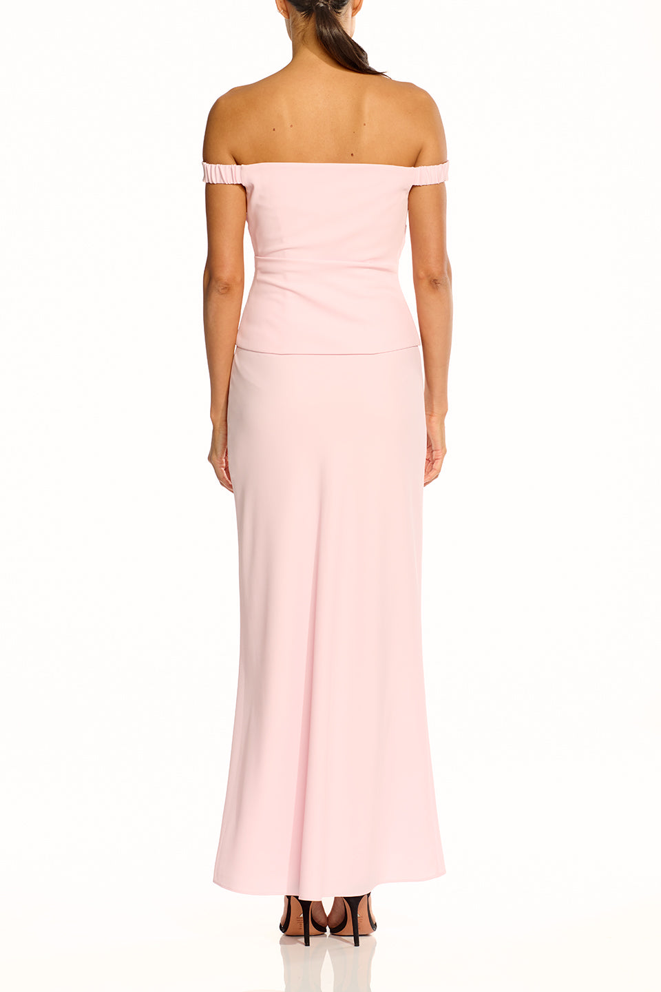 Crepe Bias Maxi Skirt