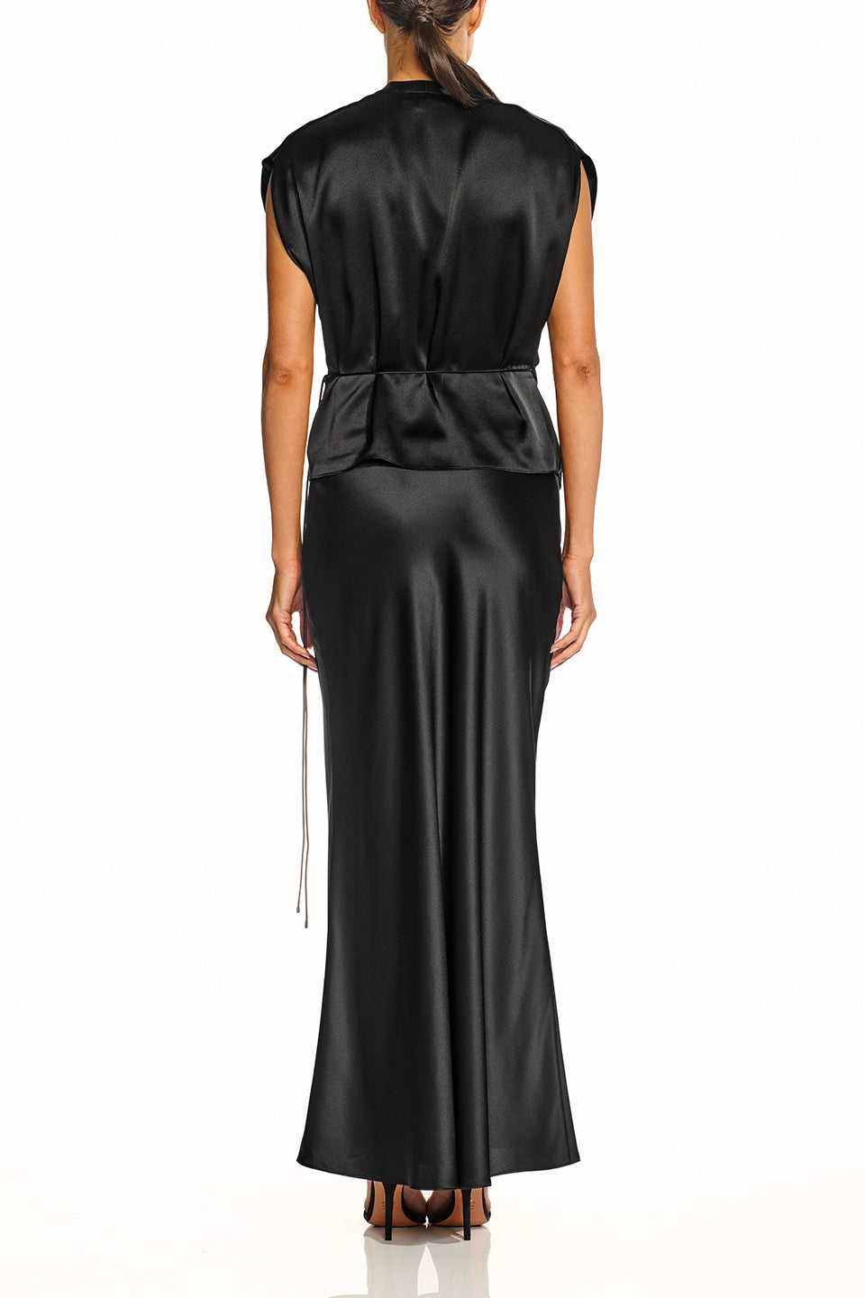 Drop Sleeve Wrap Blouse