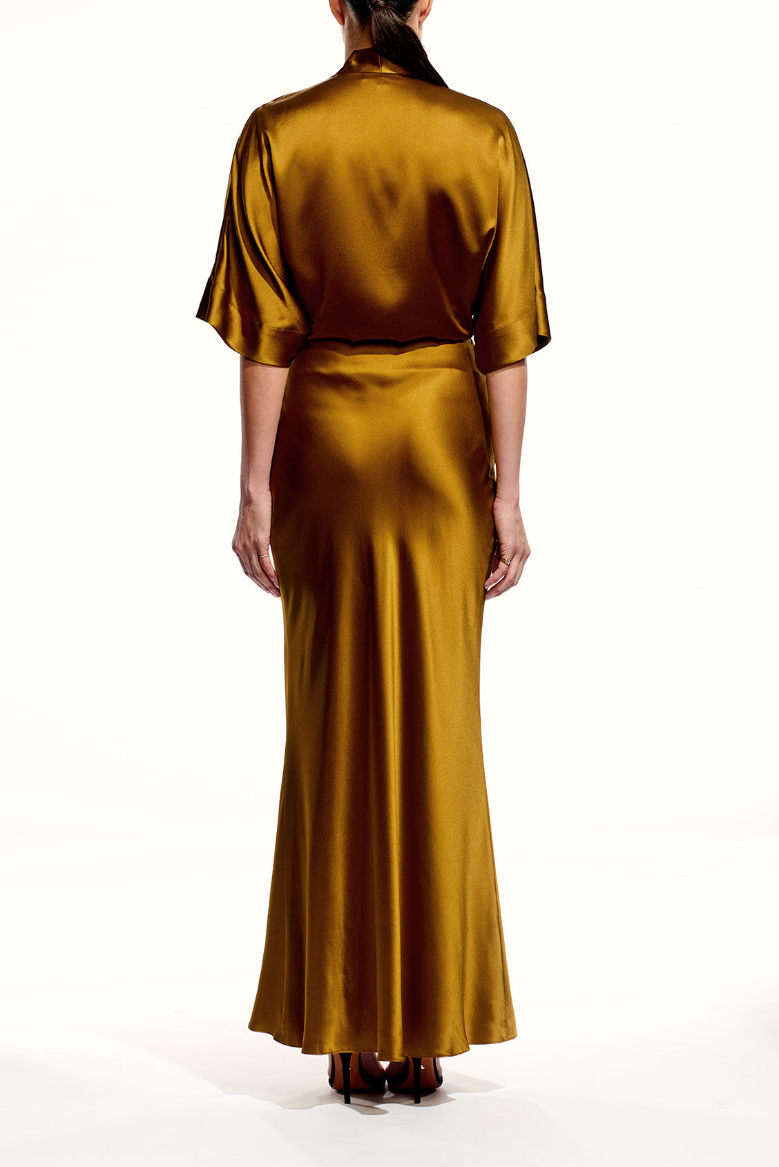 Dolman Tie Front Blouse