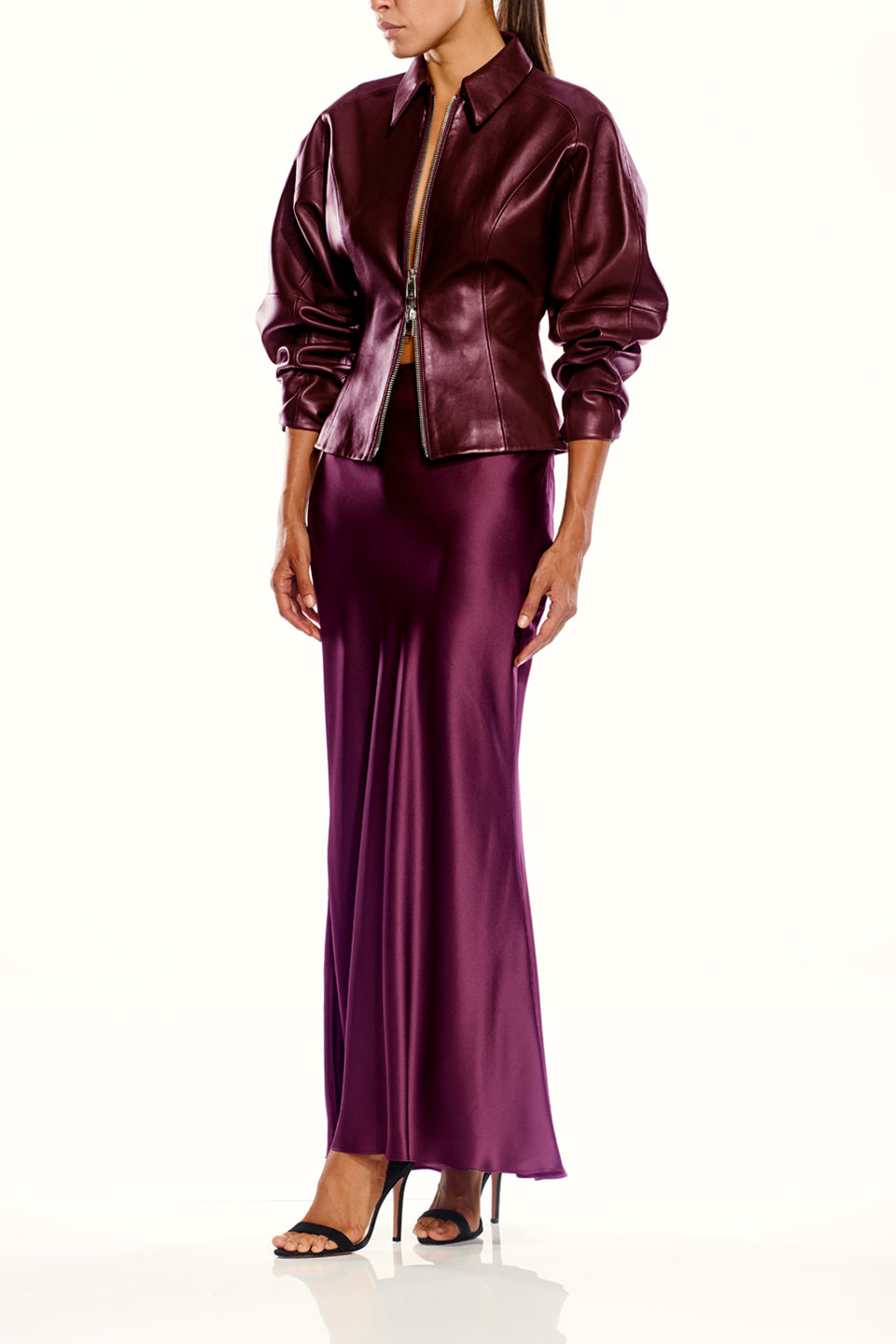 Fitted Leather Jacket