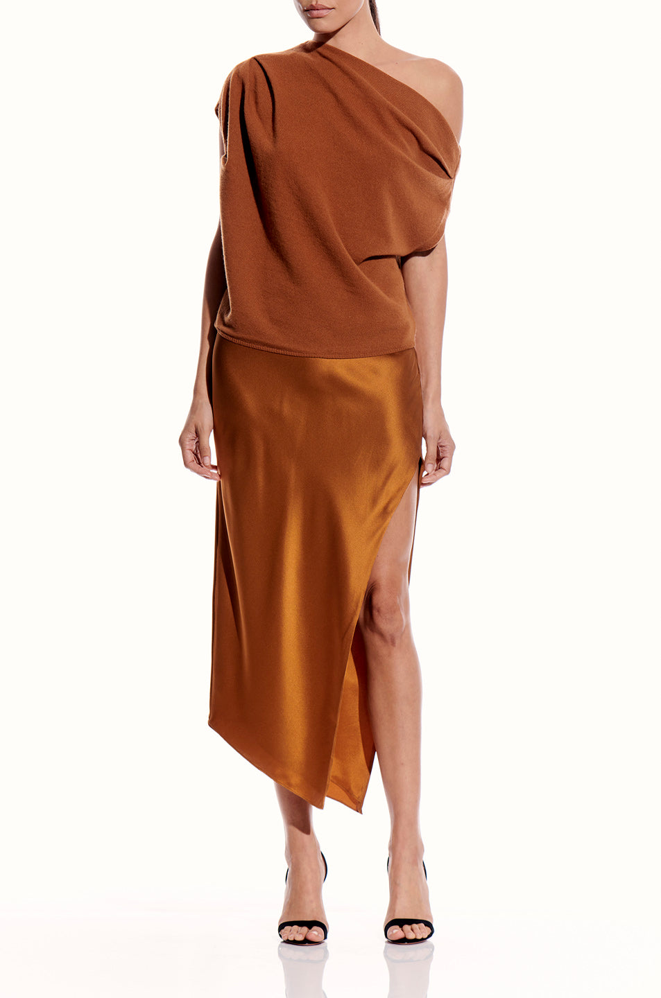Asymmetrical Drape Sweater