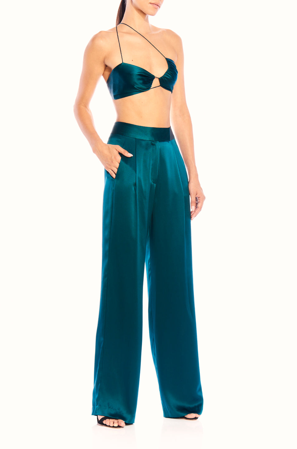 Slant Bikini Top- FINAL SALE