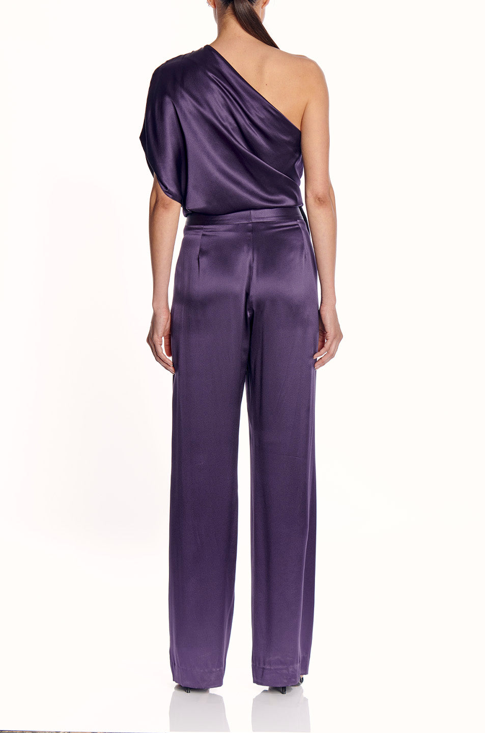 One Shoulder Top With Tie