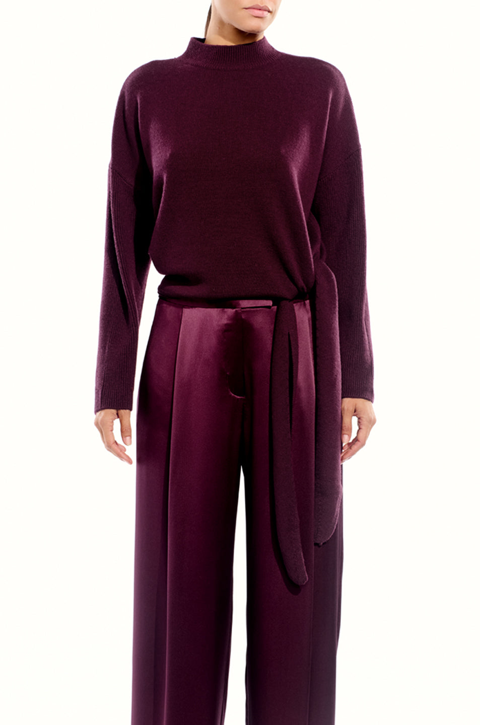 Sweater With Side Tie