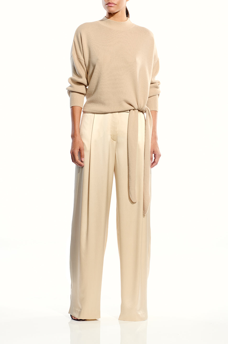 Sweater With Side Tie