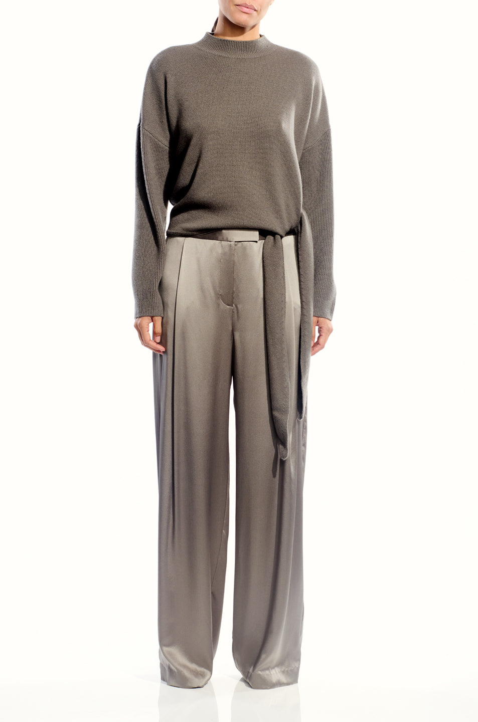 Sweater With Side Tie