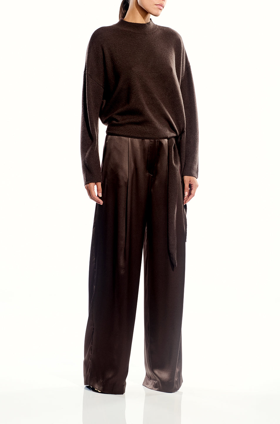 Sweater With Side Tie