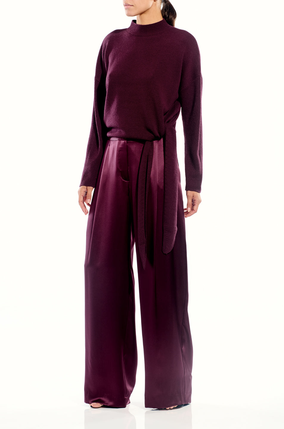 Sweater With Side Tie