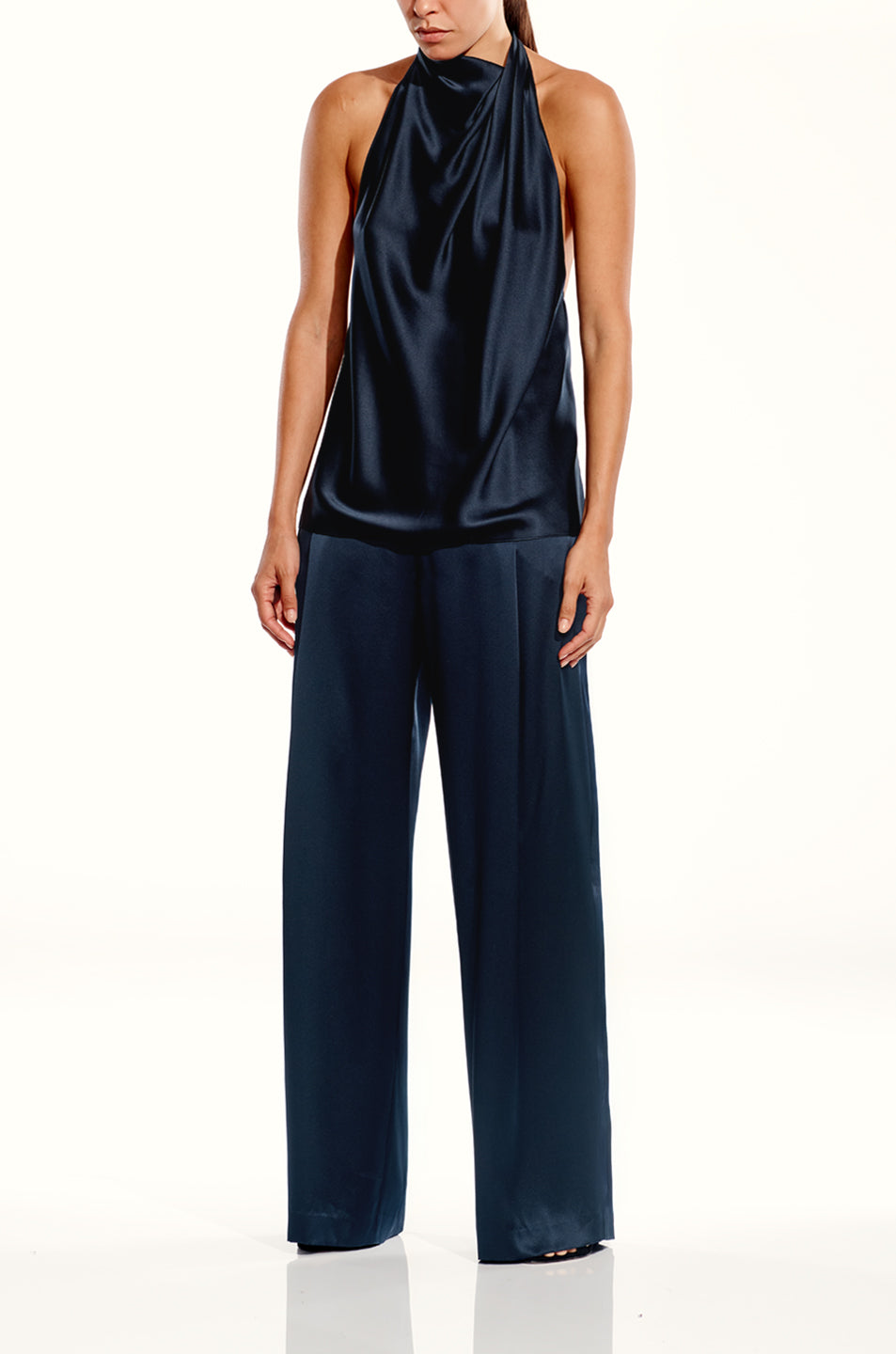 Draped Halter Top