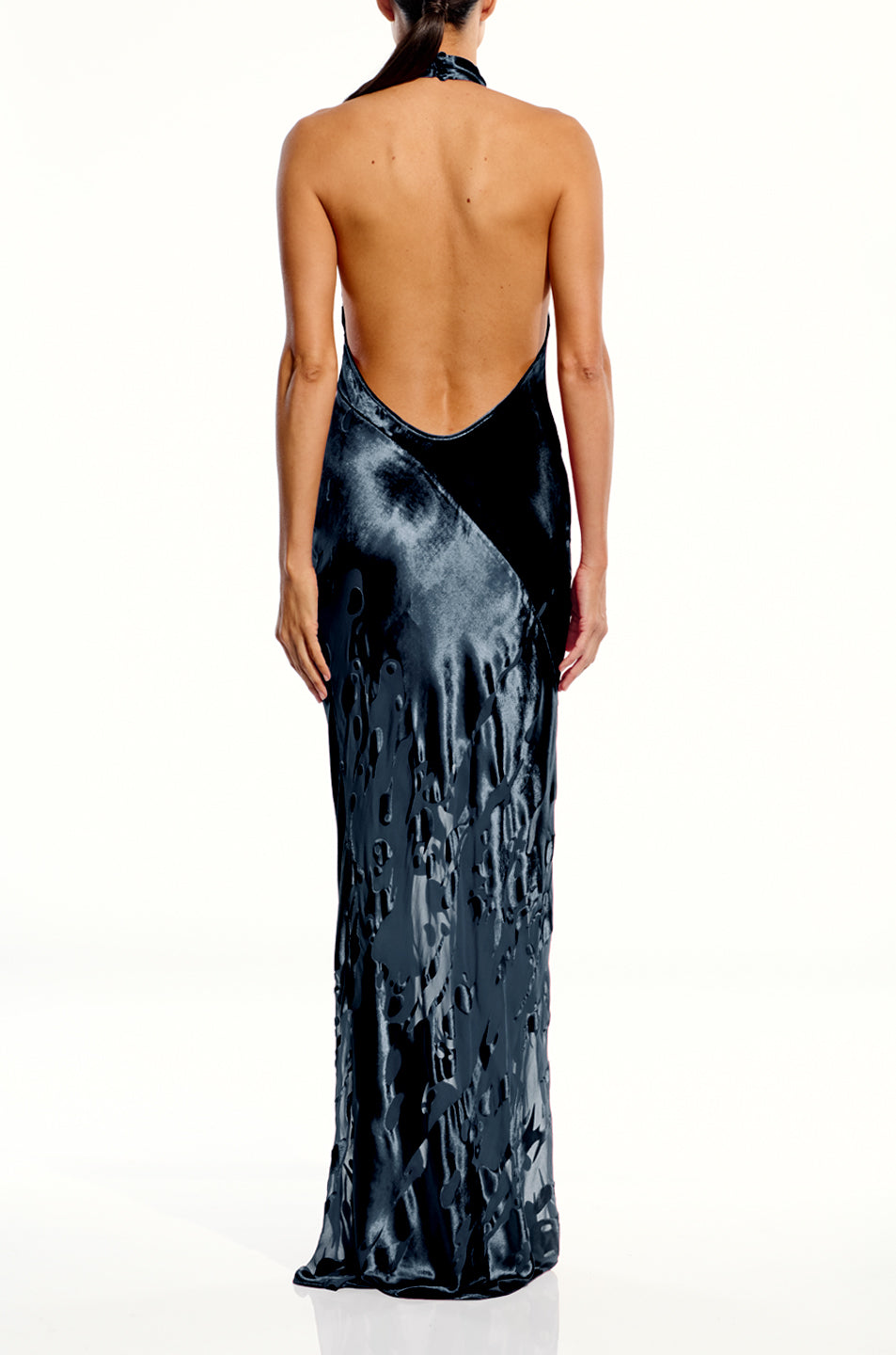 Halter Bias Gown
